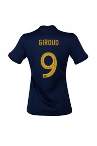 Fotbalové Dres Francie Olivier Giroud #9 Dámské Domácí Oblečení MS 2022 Krátký Rukáv